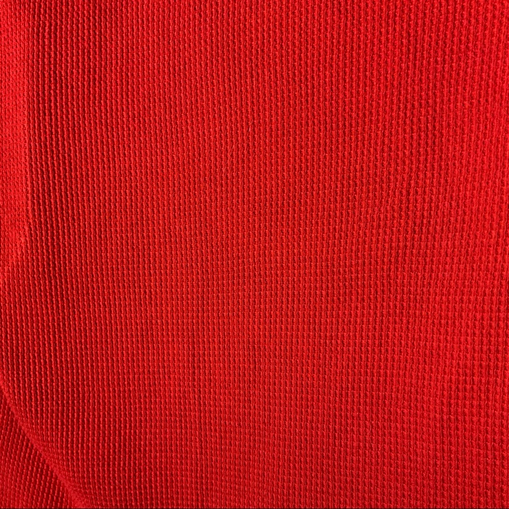 Lucky Brand Red waffle Thermal Long Sleeve Tee Shirt SZ XL - Picture 6 of 7
